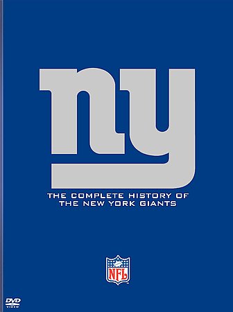 NFL HISTORY OF THE NEW YORK GIANTS (DVD, 2004, 2 DISC) PRE OWNED - GOOD
