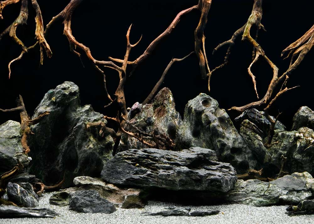 SEAVIEW DOUBLE SIDED HIGH DEFINITION AQUARIUM BACKGROUND NATURAL MYSTIC/SEASCAPE